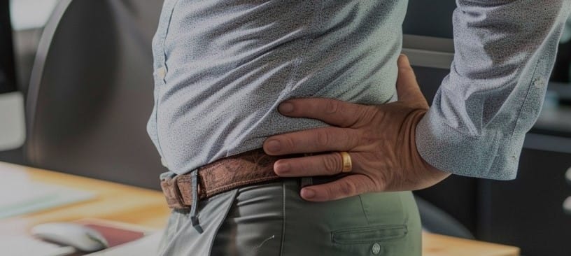 how can stiff and tight muscles result in back pain
