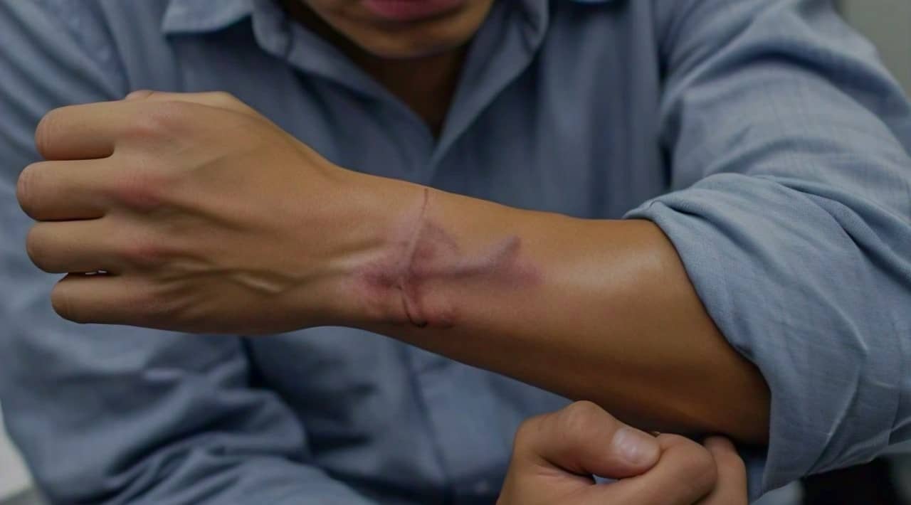 can muscle knots cause wrist pain